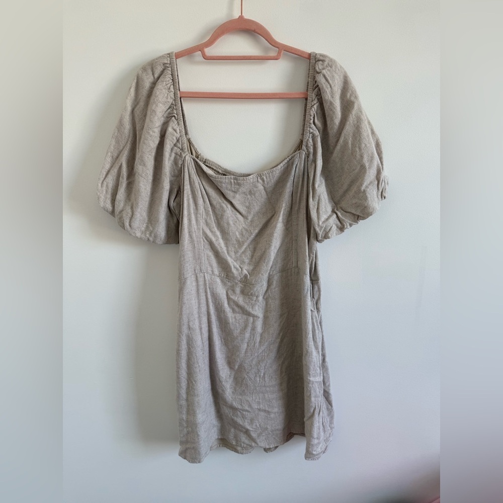 Abercrombie Linen mini dress